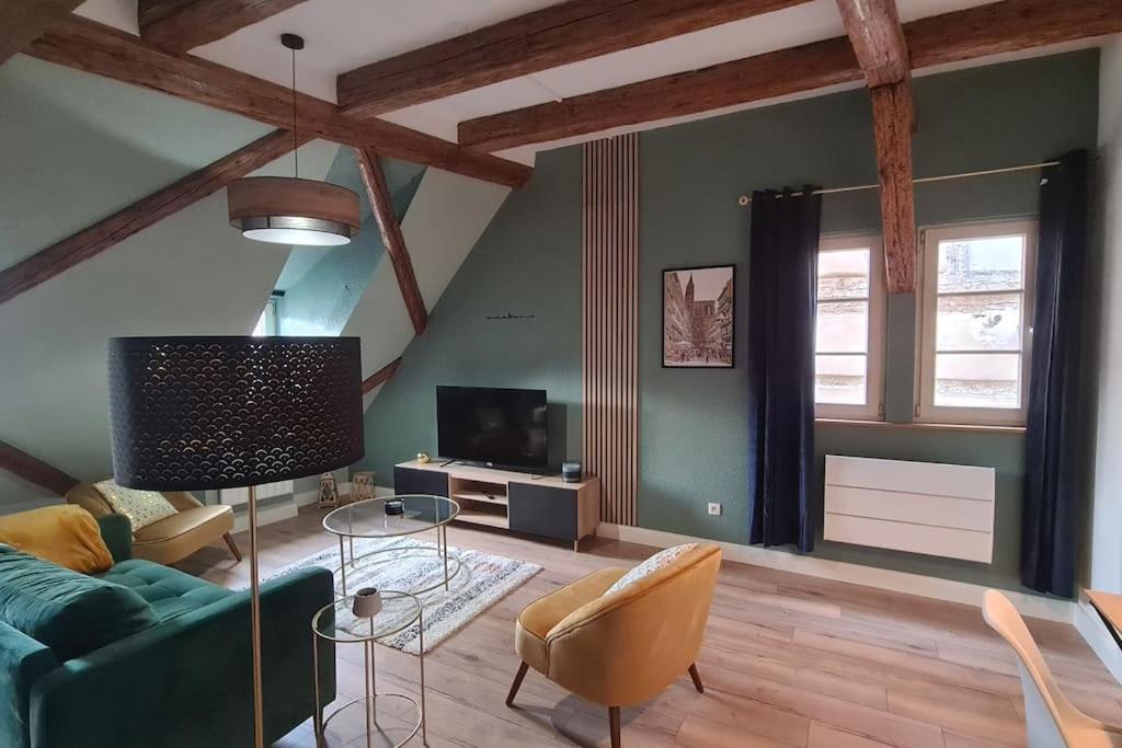 Duplex Centre - Le Marche Lejlighed Obernai Eksteriør billede