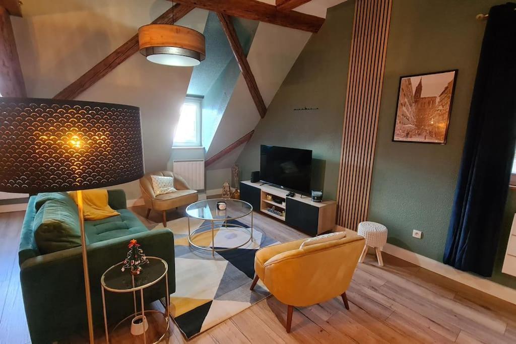 Duplex Centre - Le Marche Lejlighed Obernai Eksteriør billede